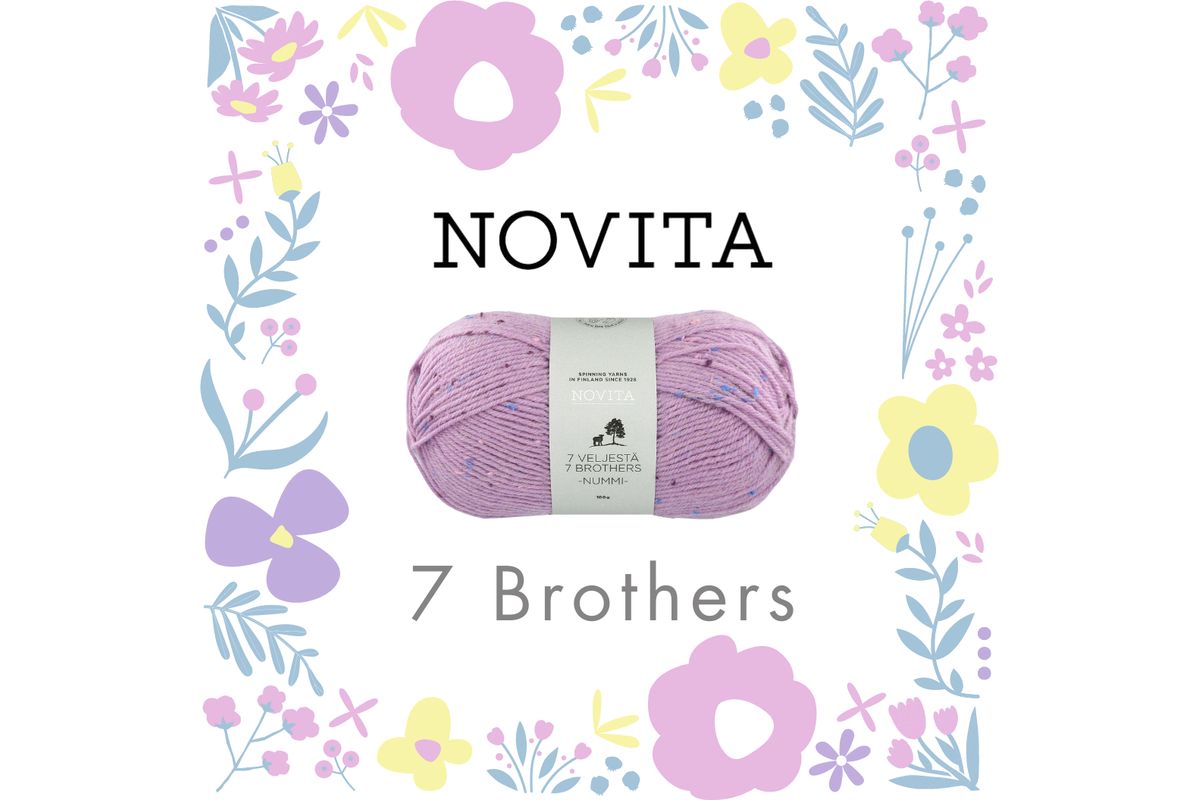 フィンランドの風を感じる、ノヴィータ セブンブラザーズシリーズの新毛糸をご紹介