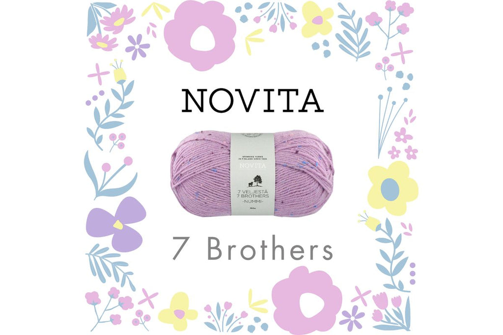 フィンランドの風を感じる、ノヴィータ セブンブラザーズシリーズの新毛糸をご紹介