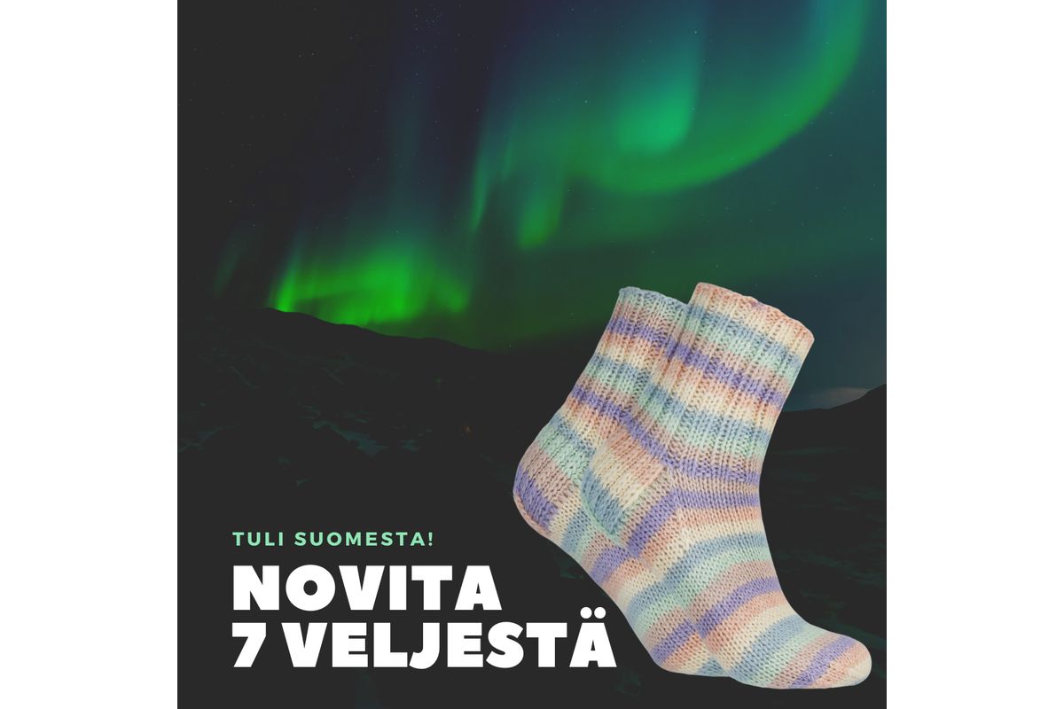 フィンランド発・サステナブルな特別毛糸『ノヴィータ セブンブラザーズ ライタ』が登場!