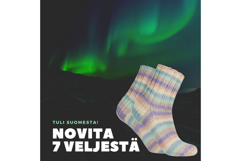 フィンランド発・サステナブルな特別毛糸『ノヴィータ セブンブラザーズ ライタ』が登場!