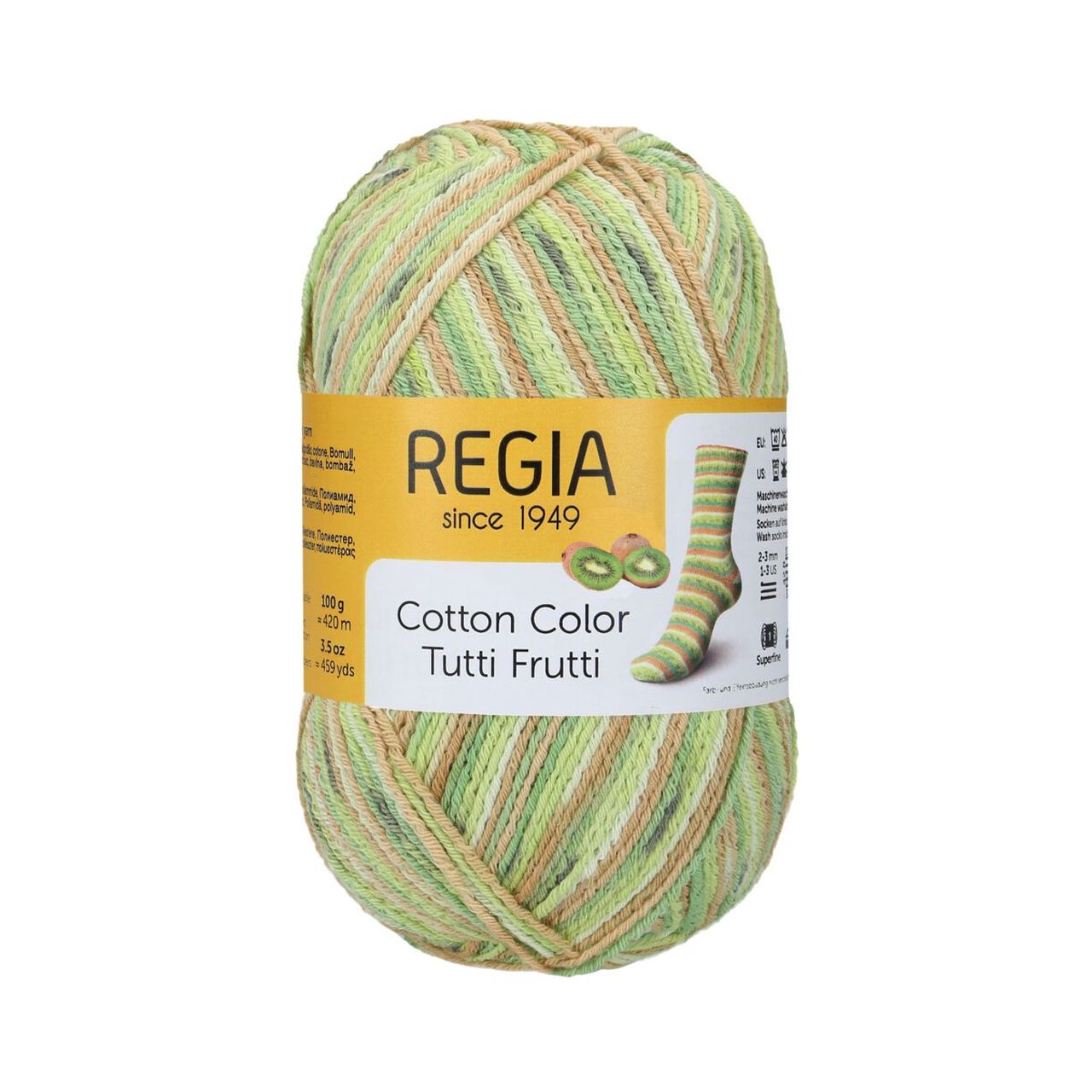 REGIA:レギア コットンカラー トゥッティフルッティ
