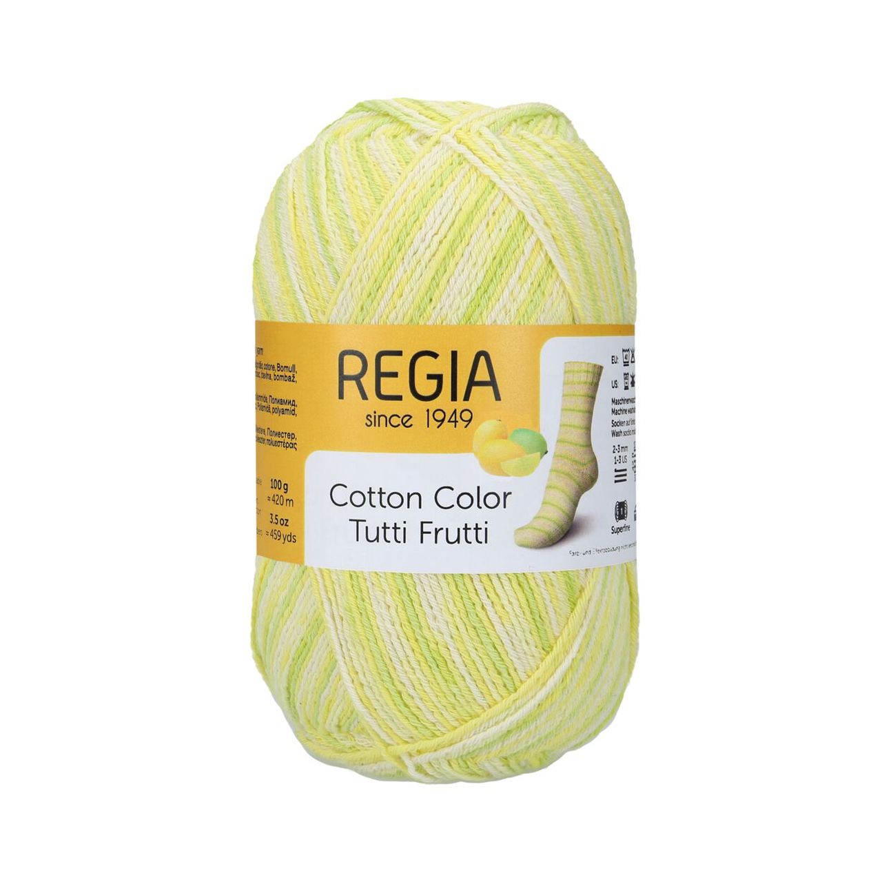 REGIA:レギア コットンカラー トゥッティフルッティ