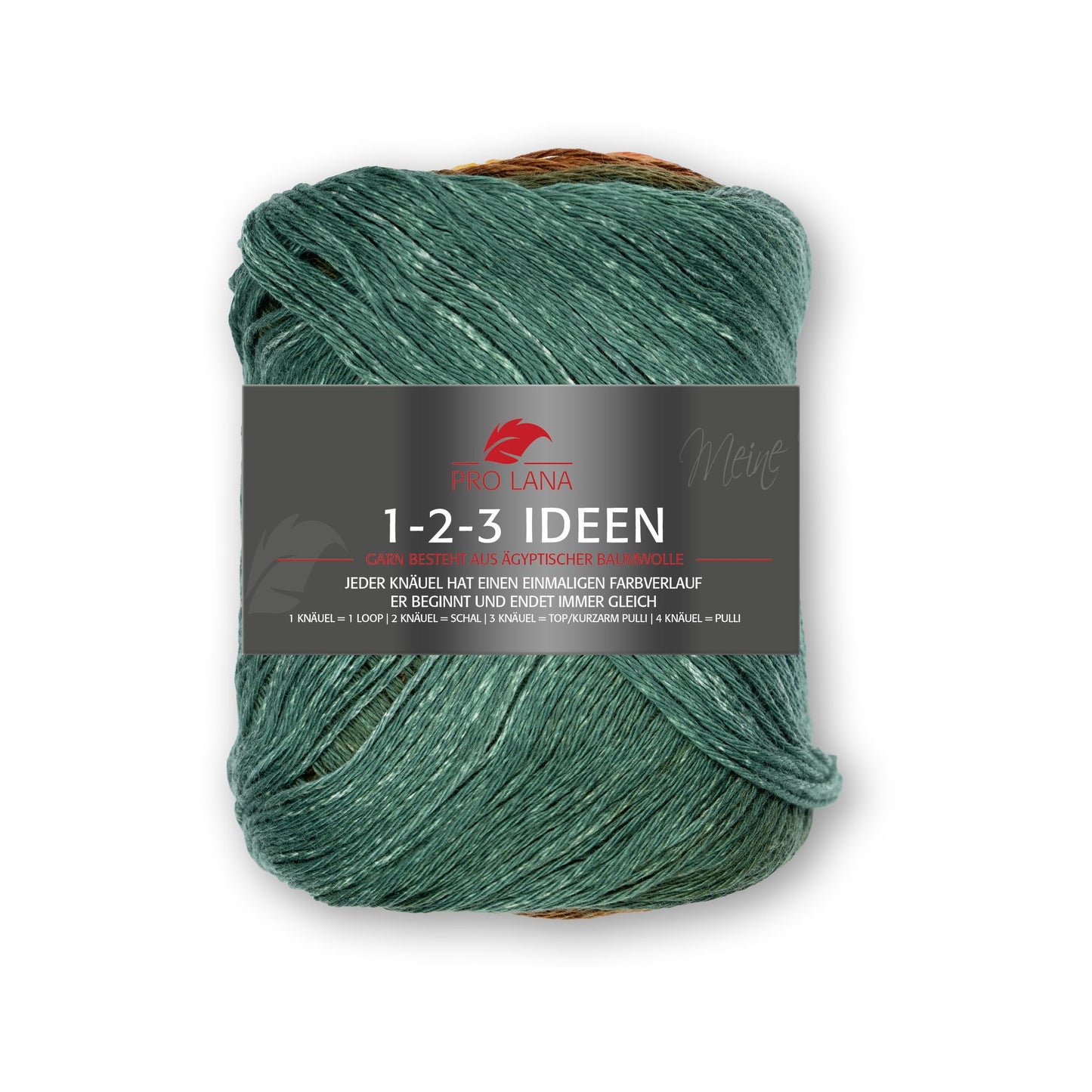 色で魅せる上質グラデーション夏糸|1-2-3 Ideen|Pro Lana:プロラナ