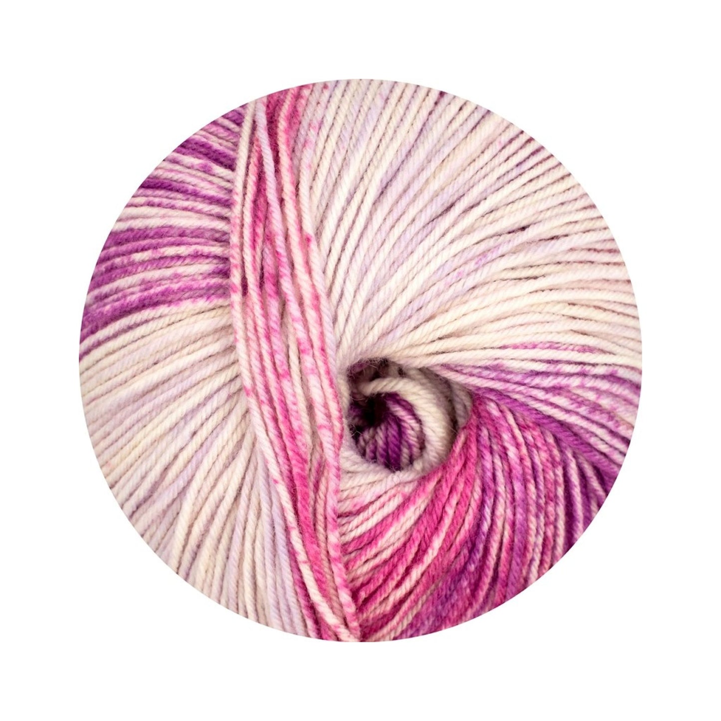 編むだけで魅せる段染めソックヤーン|リーニエ 12 ストリート デザインカラー 50g|ONline:オンライン