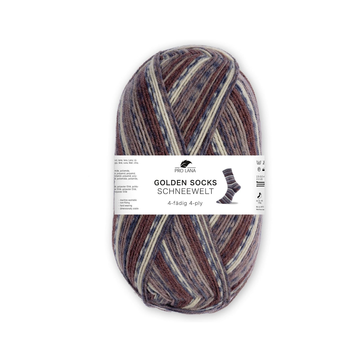 Pro Lana:プロラナ ゴールデンソックス シュネーヴェルト