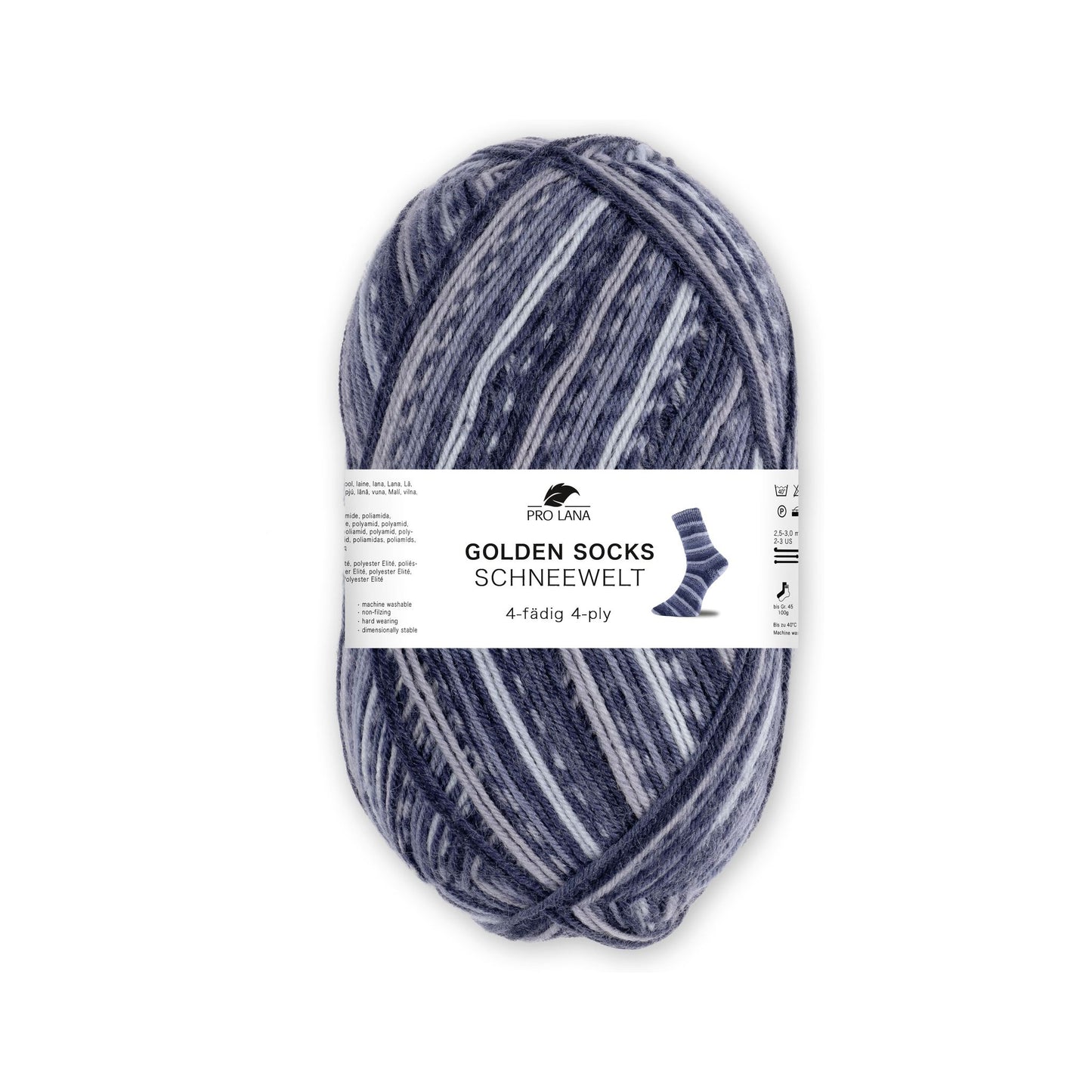 Pro Lana:プロラナ ゴールデンソックス シュネーヴェルト