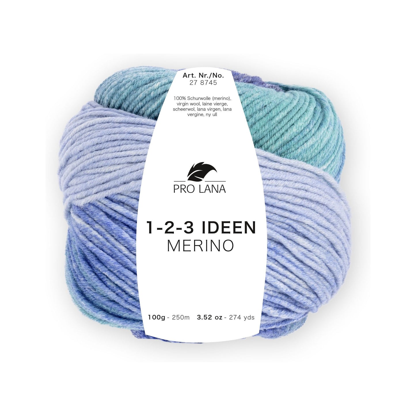 ソフィーフードに最適|心を奪う上質メリノウール 1-2-3 Ideen メリノ|Pro Lana:プロラナ