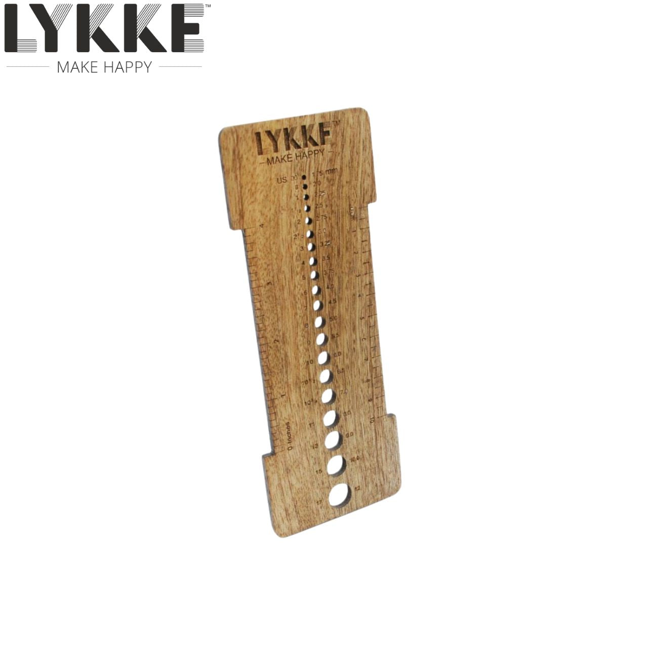 LYKKE:リッケ 編み針サイズメジャー