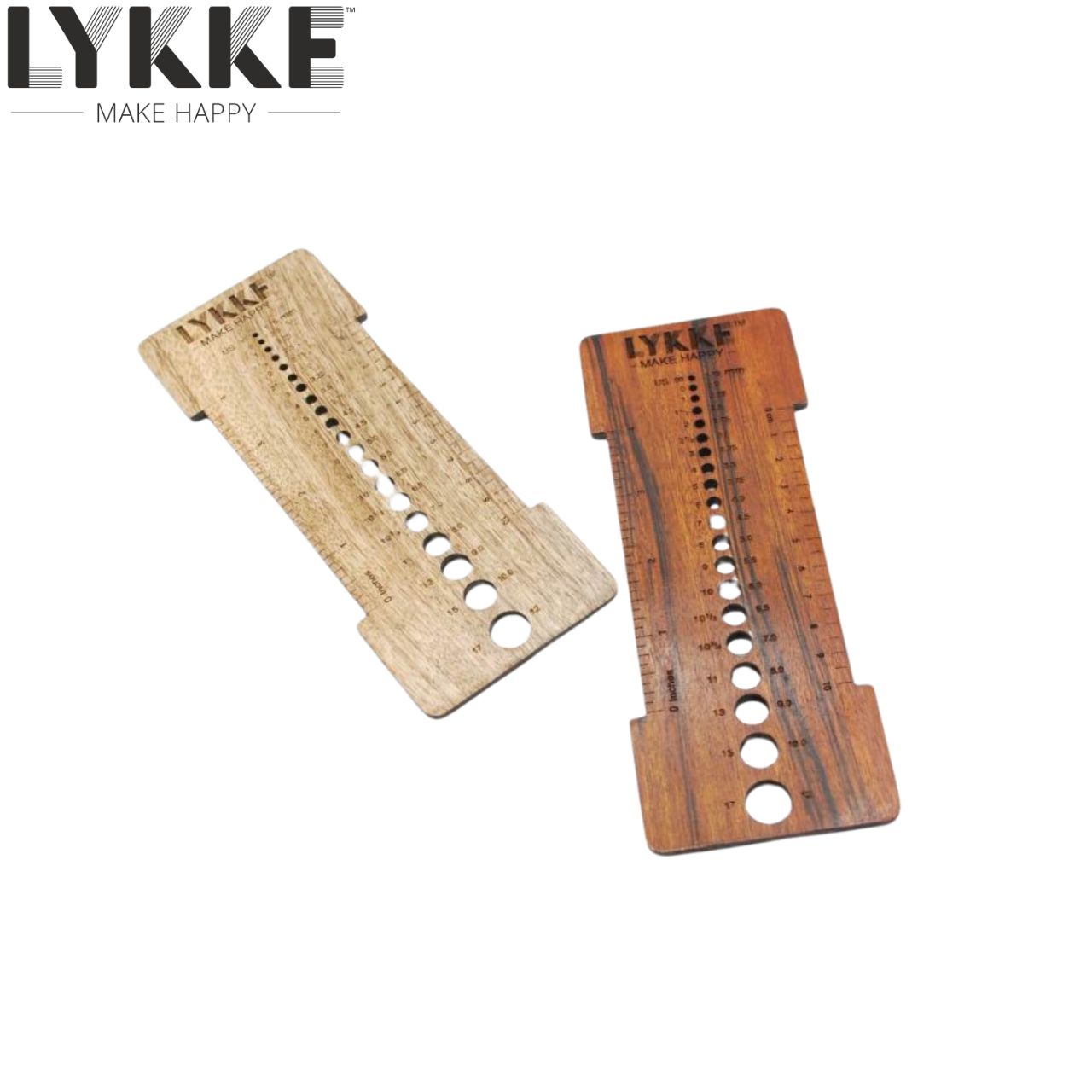 LYKKE:リッケ 編み針サイズメジャー