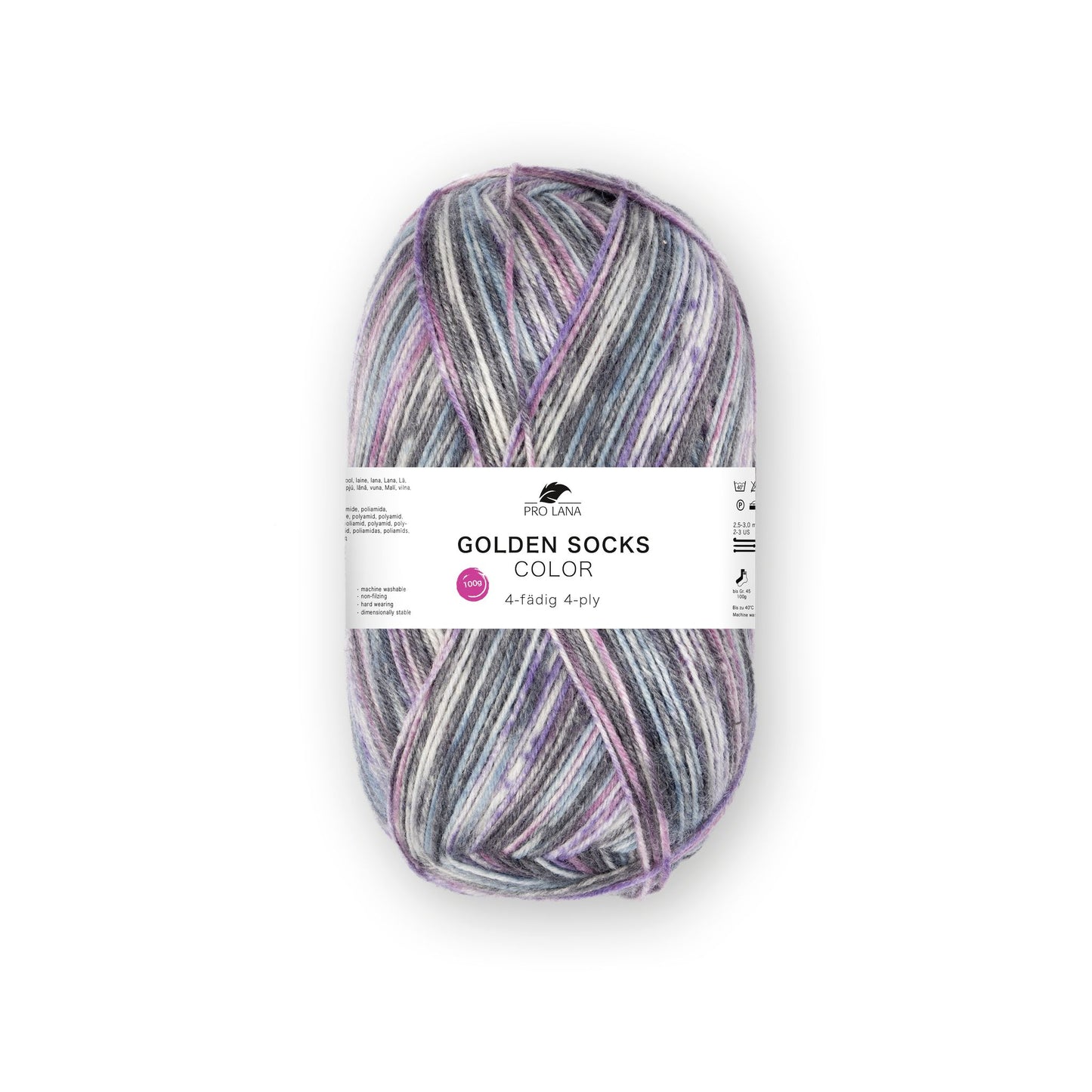 Pro Lana:プロラナ ゴールデンソックス カラー 4ply