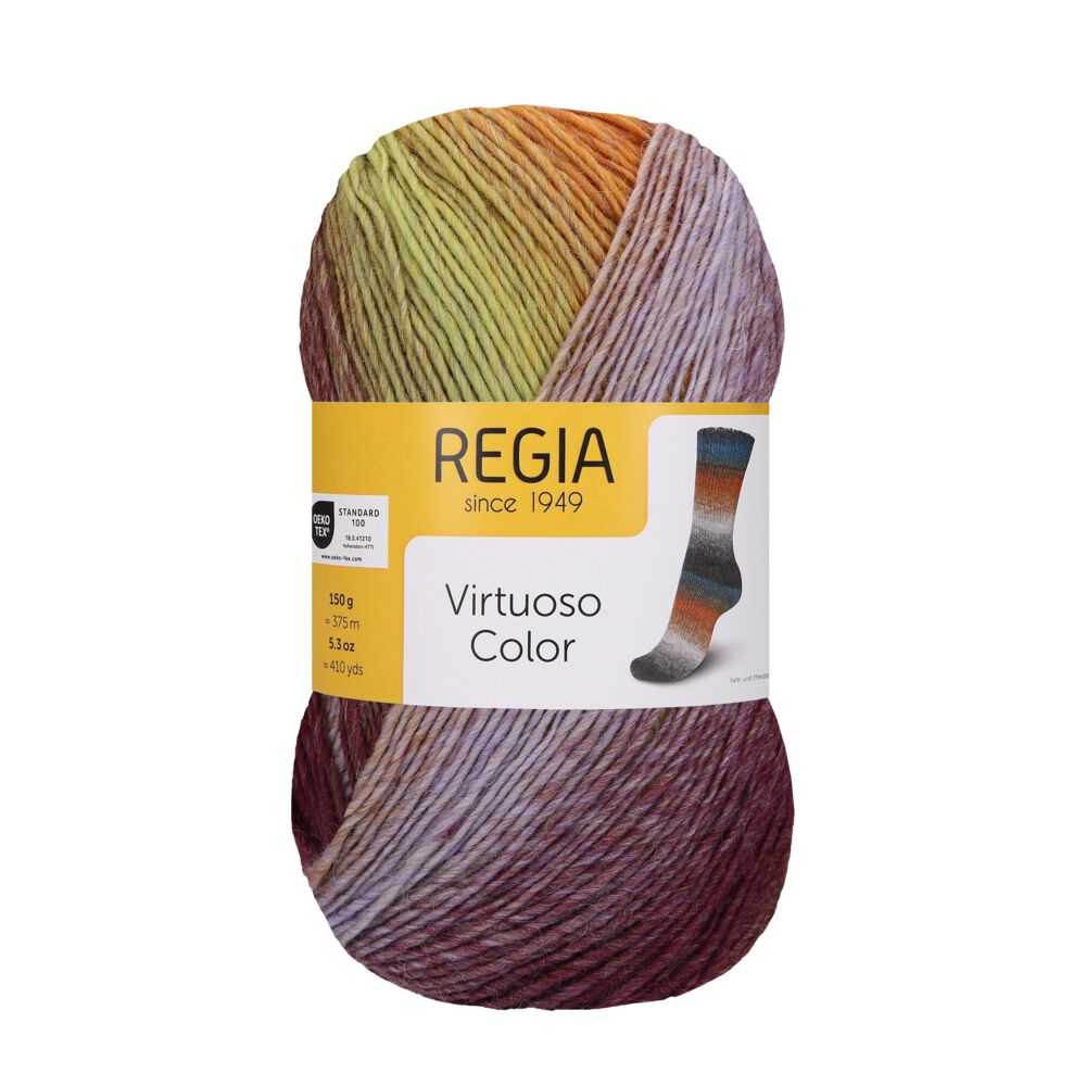 REGIA:レギア ヴィルトゥオーソ カラー 6本撚り 150g/375m