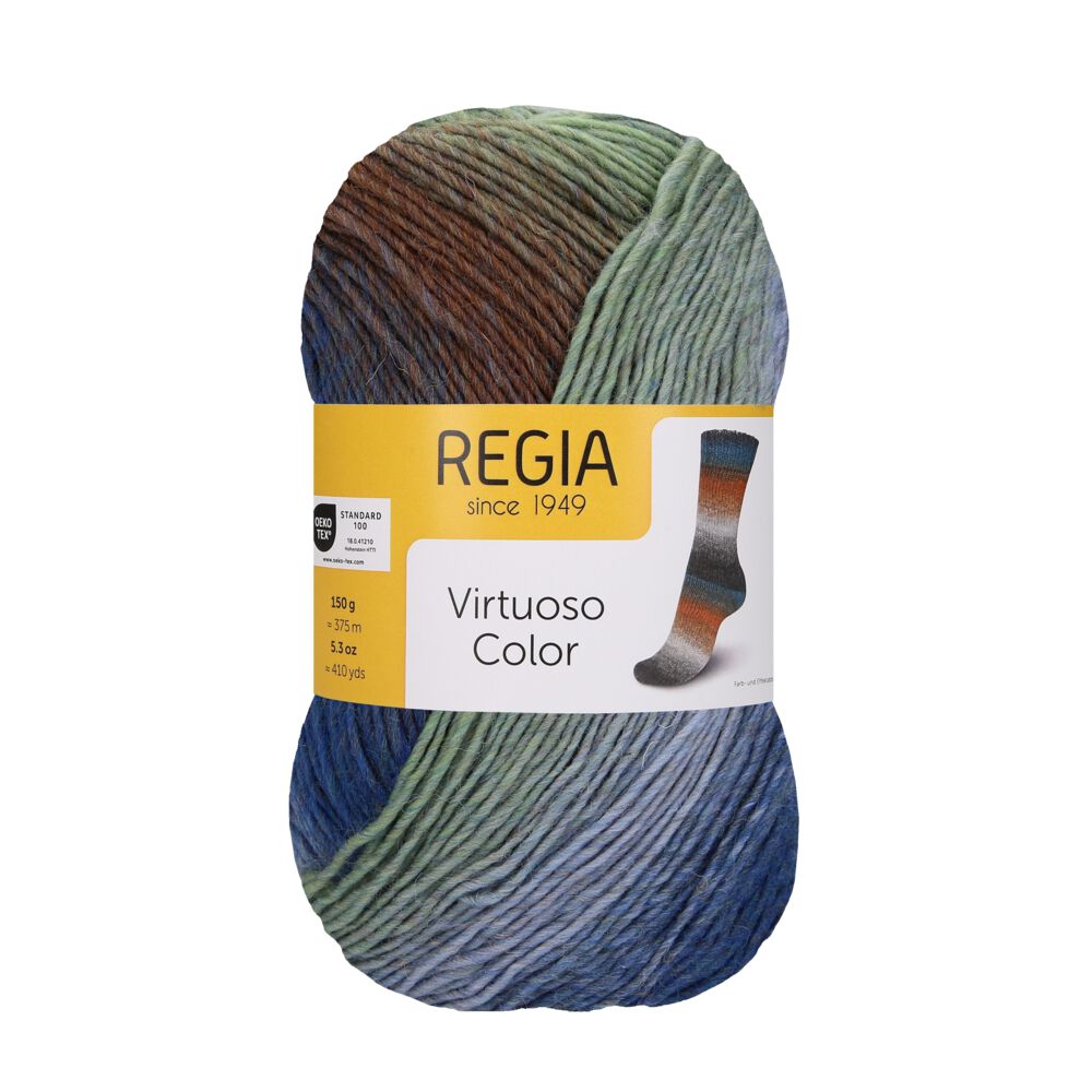 REGIA:レギア ヴィルトゥオーソ カラー 6本撚り 150g/375m