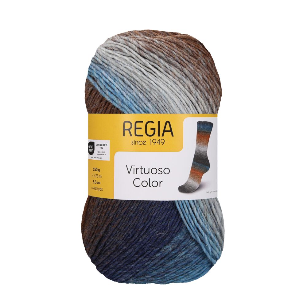 REGIA:レギア ヴィルトゥオーソ カラー 6本撚り 150g/375m