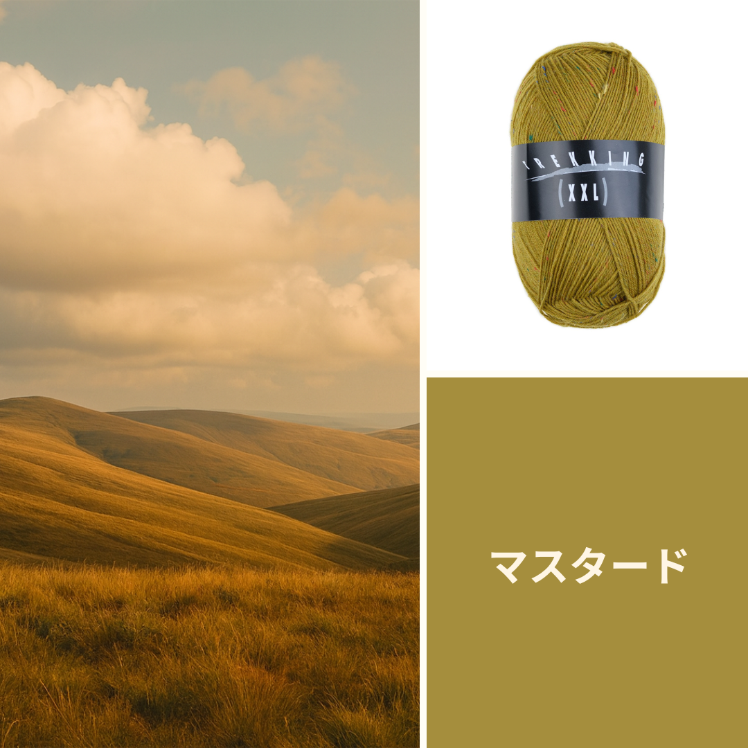 【早割り・予約商品】上品な彩りを宿す希少ツイードソックヤーン|トレッキング XXL ツイードAtelier Zitron:アトリエ ツィトロン