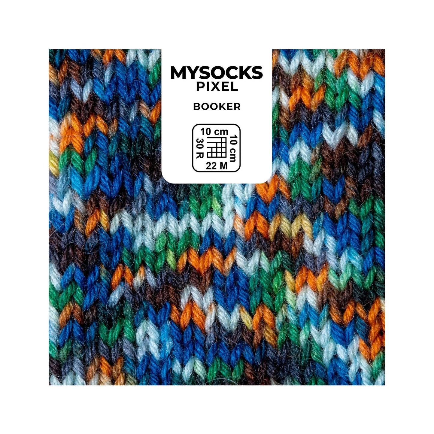 暖かさ際立つ毛糸|マイソックス ピクセル|myboshi:マイボウシ