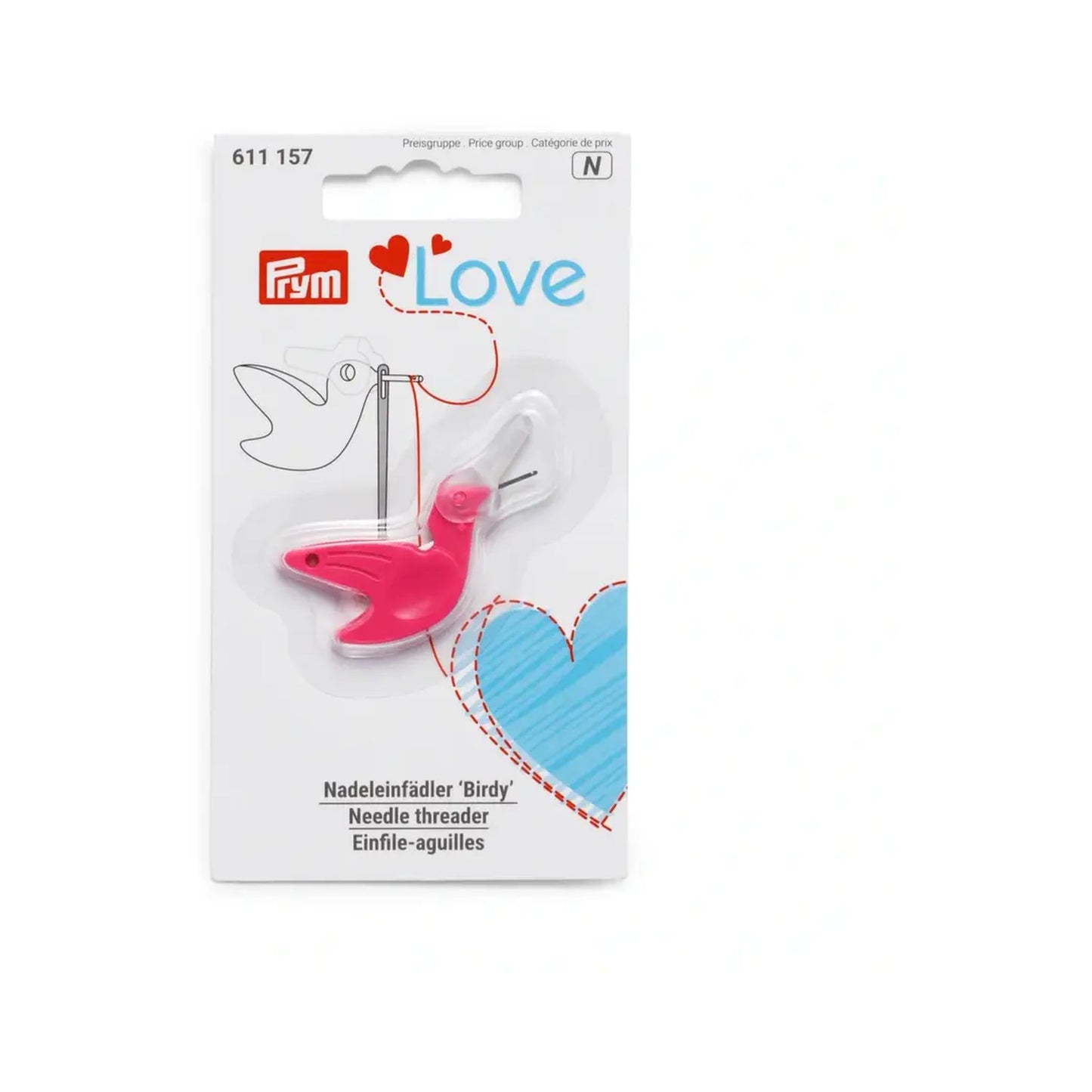 裁縫がもっと楽しくなる糸通し|カッター付き糸通し Birdy|Prym Love:プリムラブ