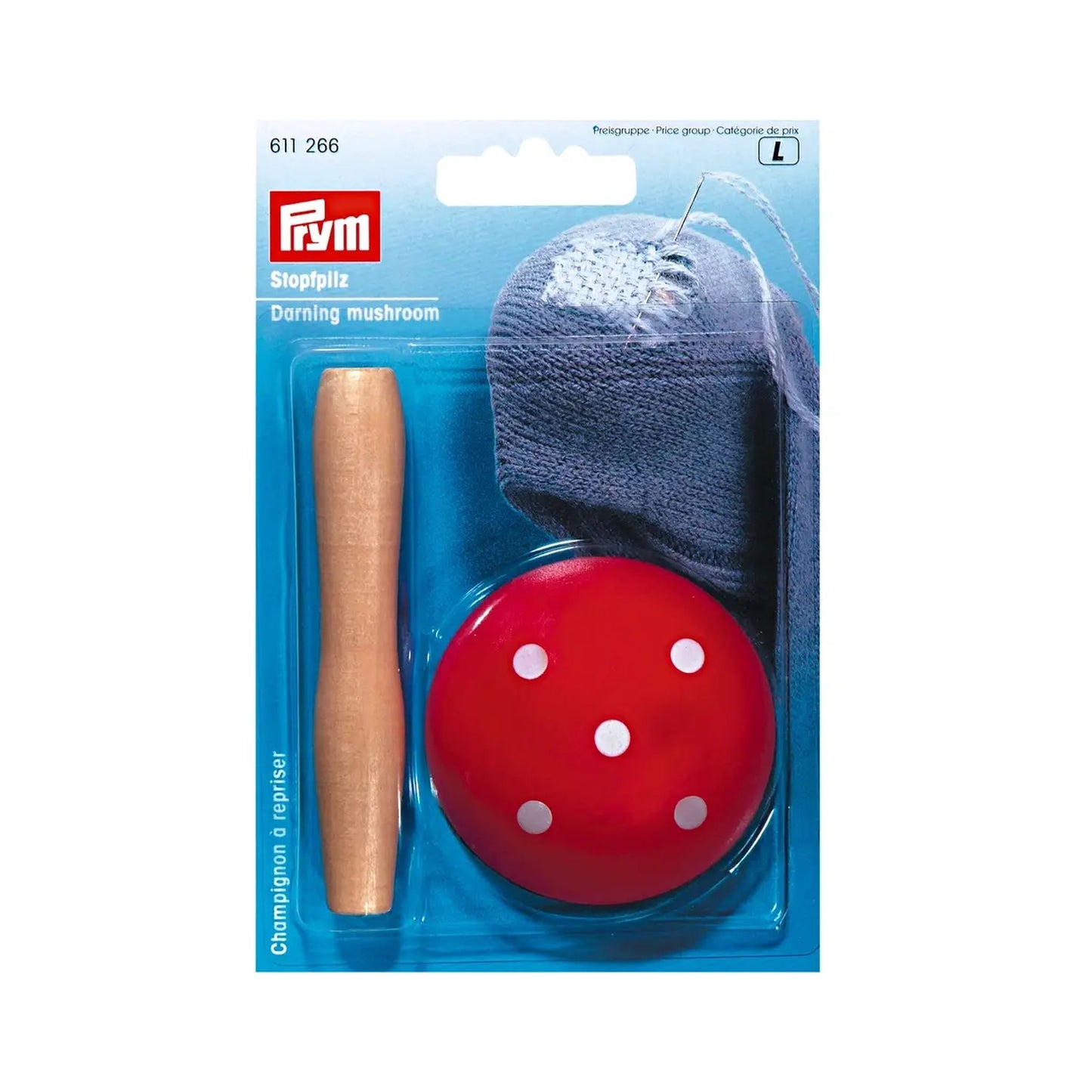 靴下の補修の必須道具|ダーニング マッシュルーム|Prym:プリム
