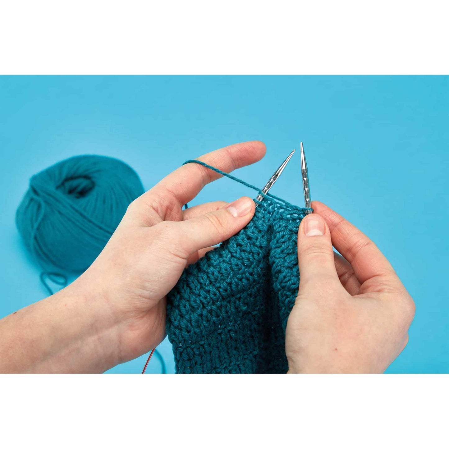 疲れにくく美しく編める四角い輪針|ノベル レース 40-100 cm|addi:アディ