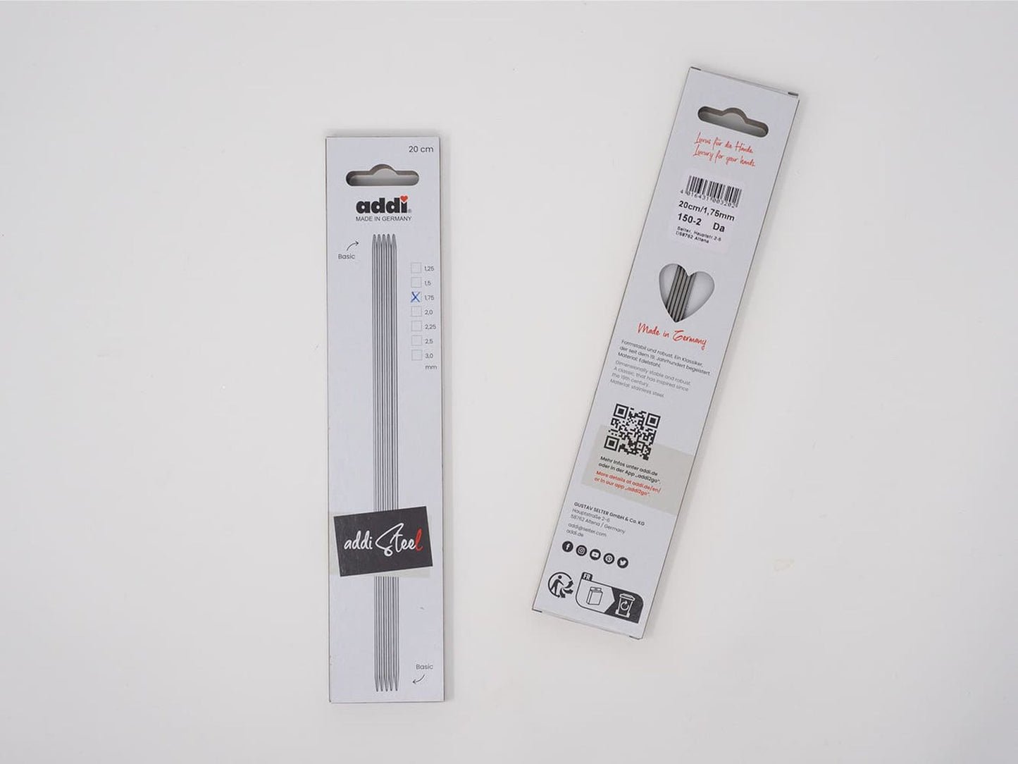 addi:アディ 5本針 スチール 20cm