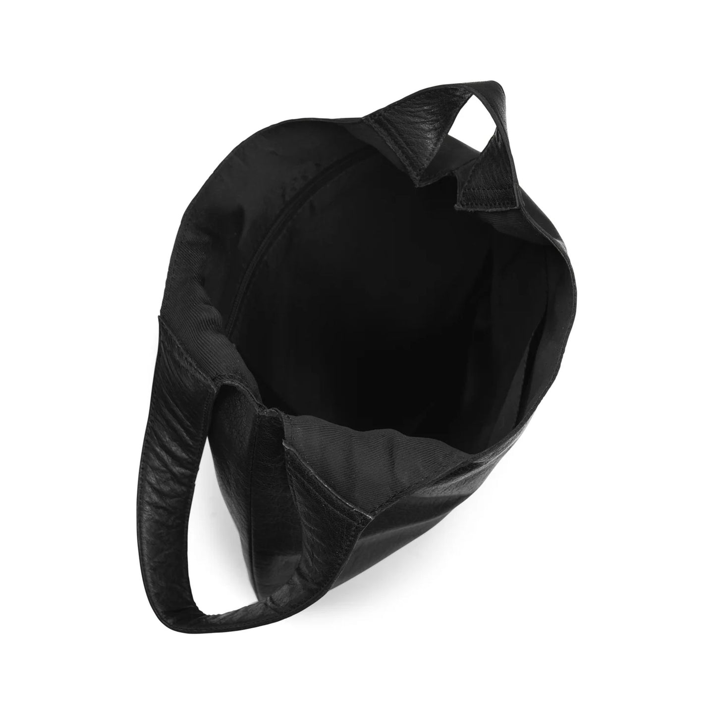 洗練と機能を纏うレザーノットバッグ|ジャナ|muud:ムー