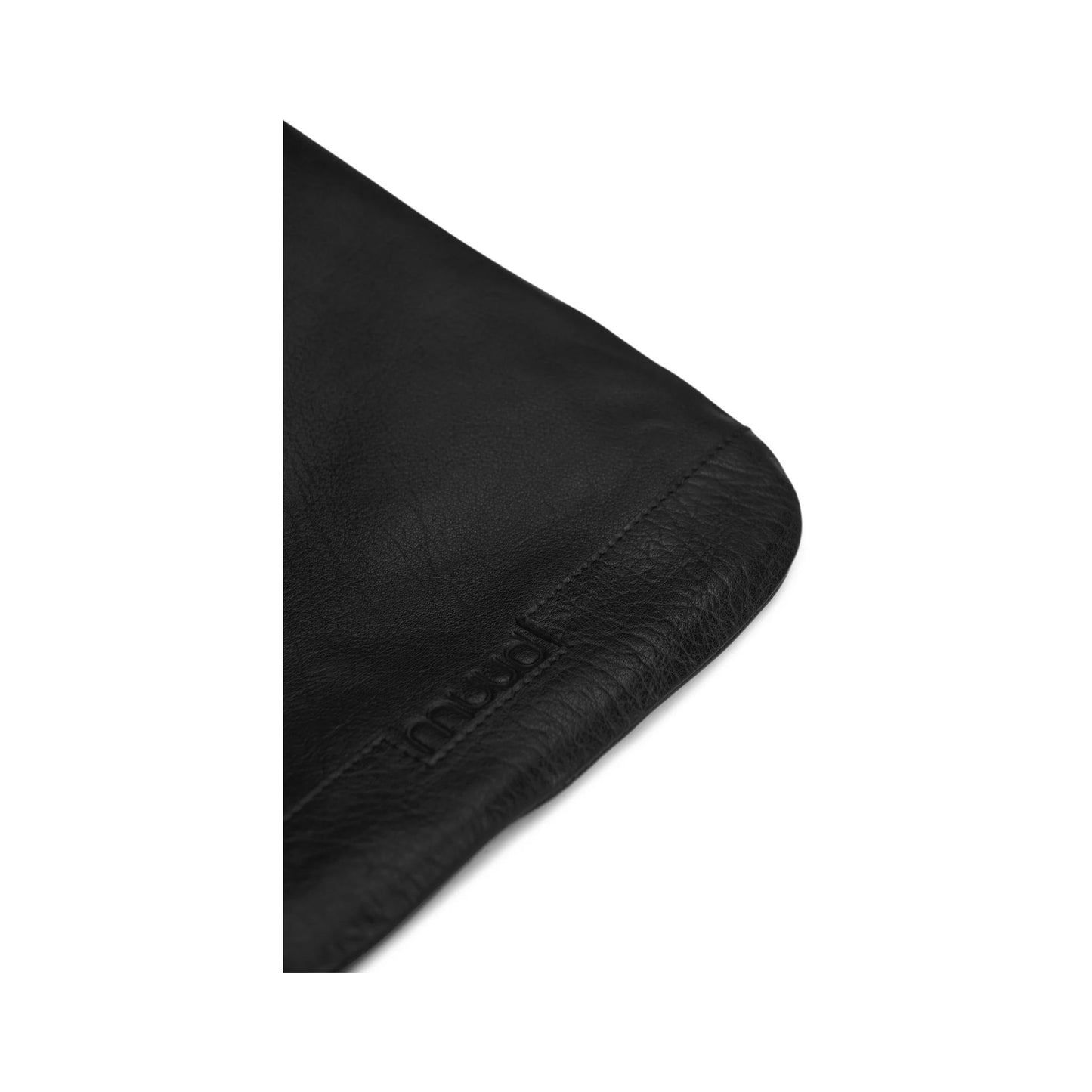 洗練と機能を纏うレザーノットバッグ|ジャナ|muud:ムー