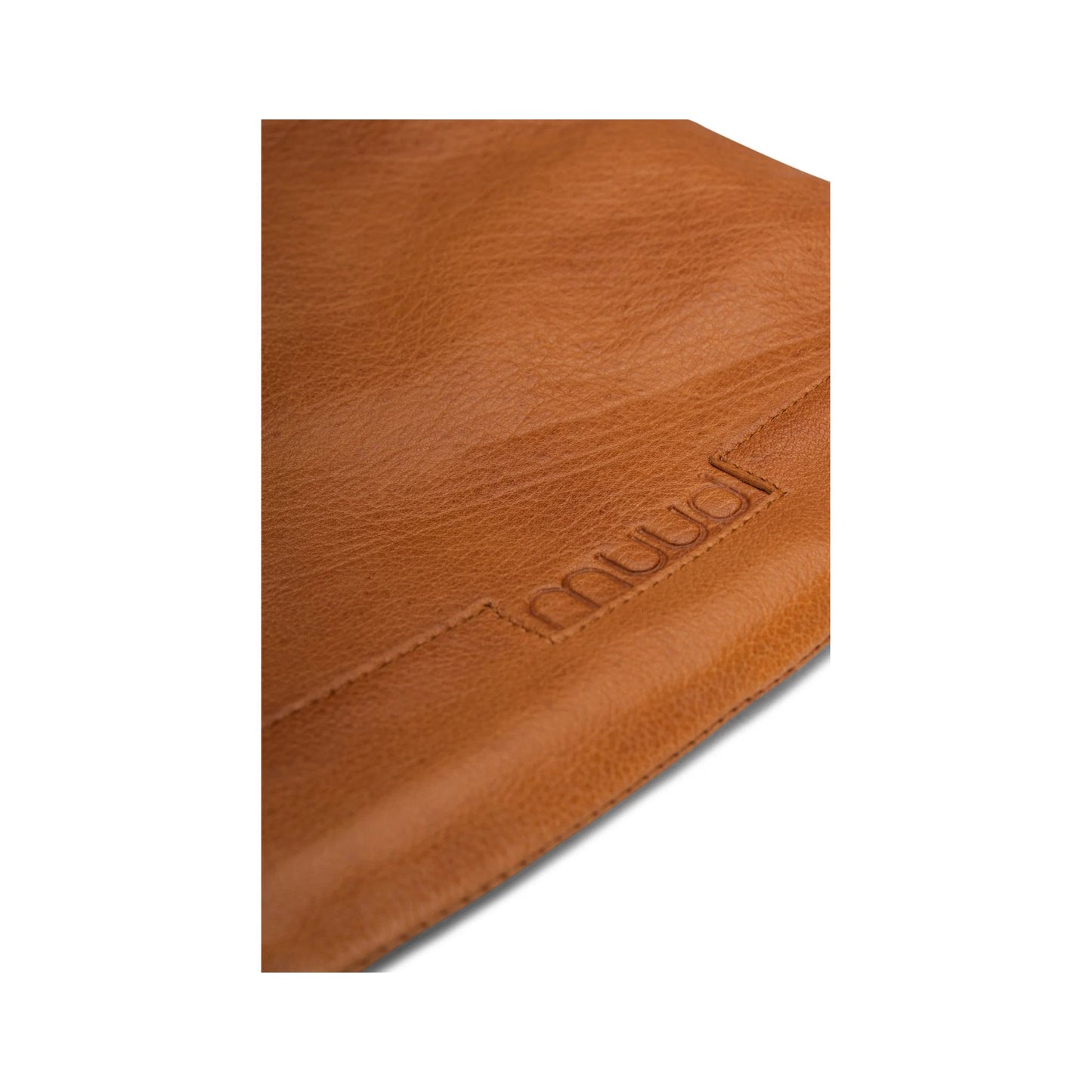 洗練と機能を纏うレザーノットバッグ|ジャナ|muud:ムー