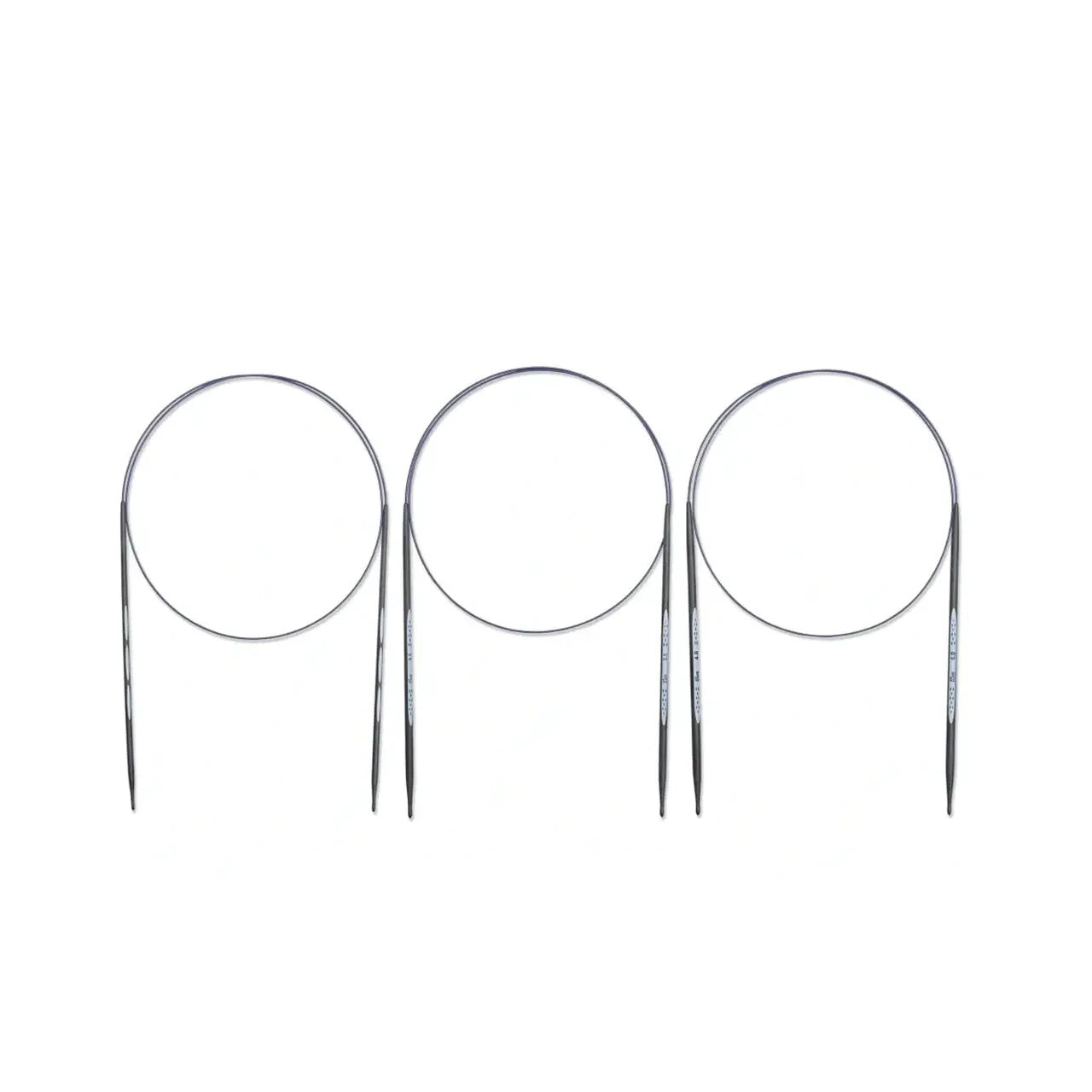 Prym:プリム 輪針 エルゴノミック カーボン 3本セット ≪アルネ&カルロス≫ 80cm 3.00/3.50/4.00mm
