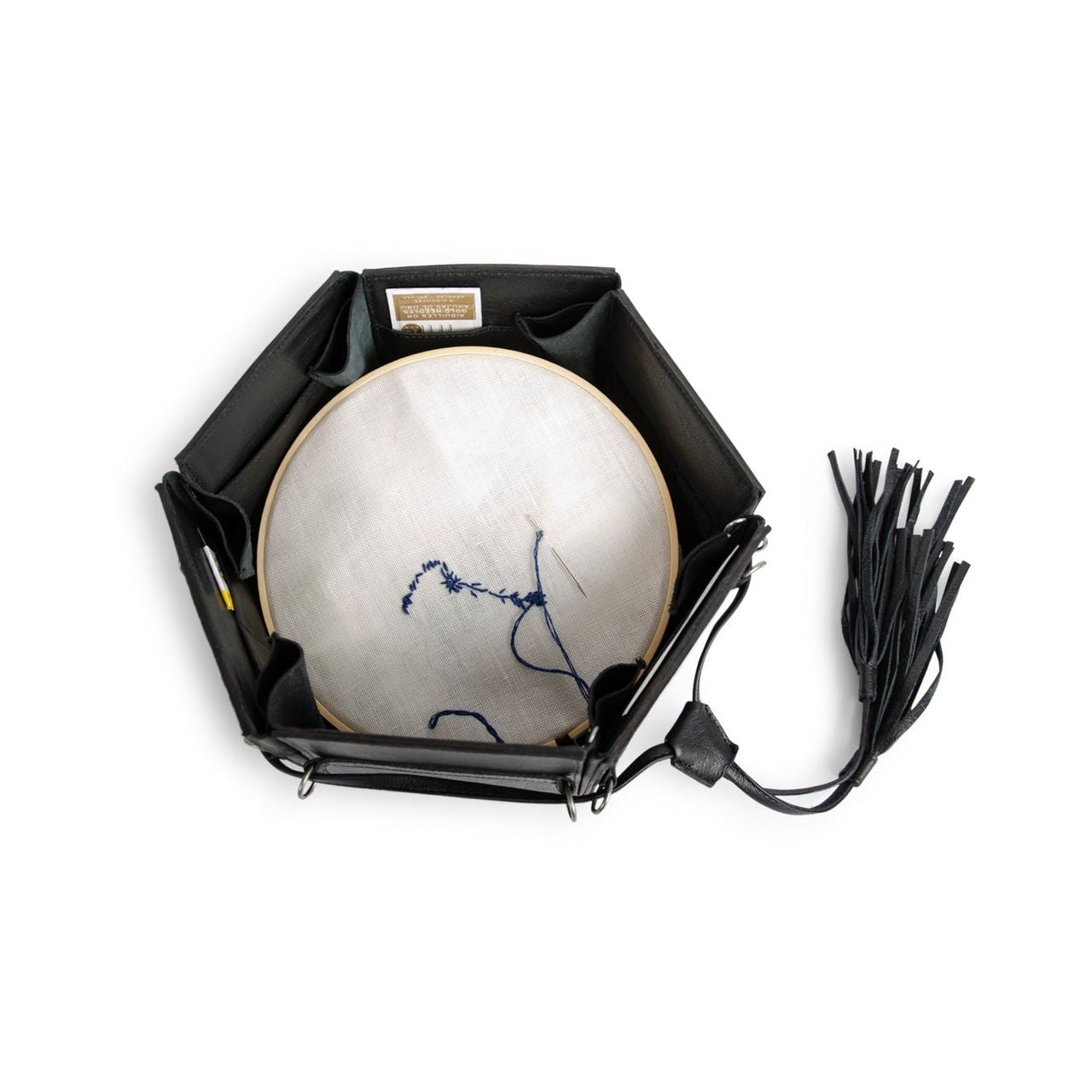 六角形に広がる本革の道具箱|エヴィータ|muud:ムー