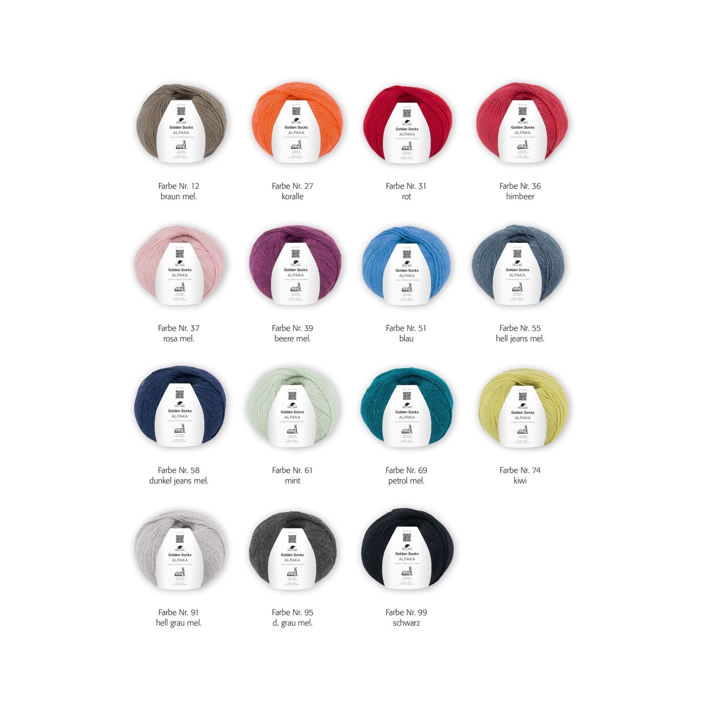 Pro Lana:プロラナ ゴールデンソックス アルパカ