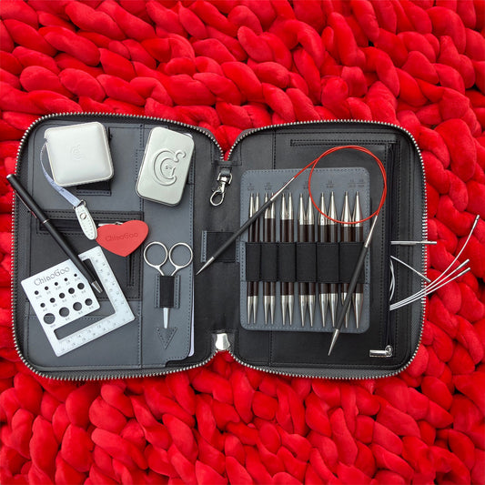 ChiaoGoo:チャオグー 付け替え針【スモール/ラージ】FORTE 2.0 SS 輪針セット レースロング 2.75mm-10.00mm