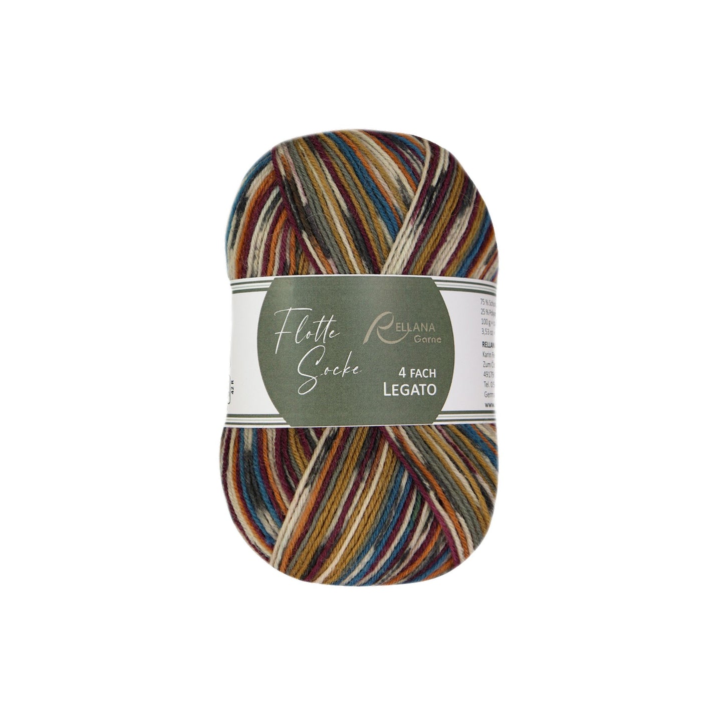 ソックヤーン2玉セレクション「彩りと静けさの二重奏」