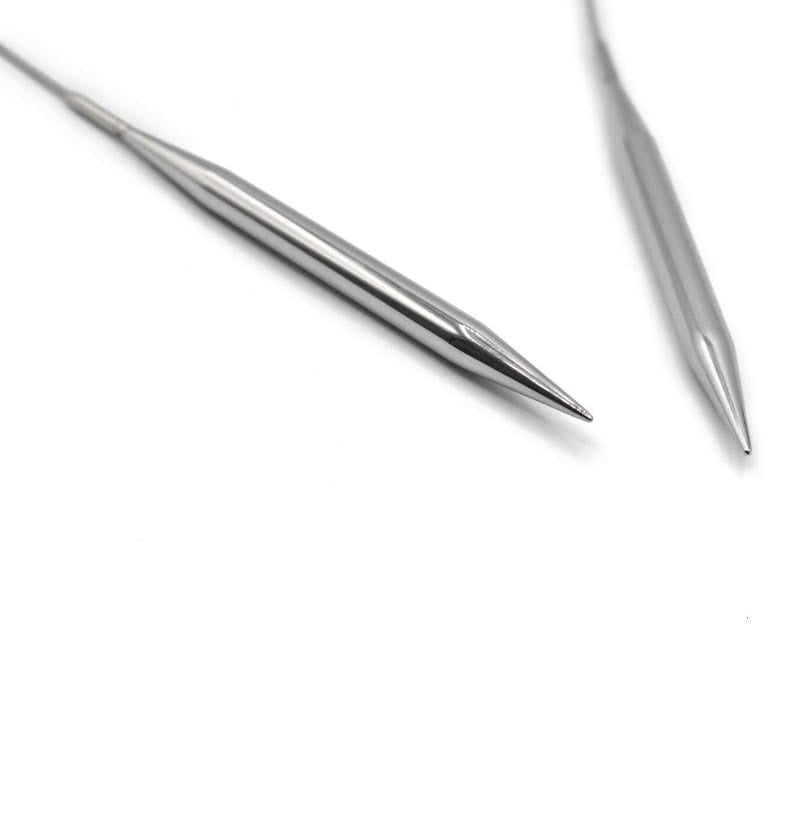 【2本＋おまけ付き】LINOKLE しわ対策セット リッケ（LYKKE） 付け替え式輪針 針先 9, 13cm 金属製 | フライト