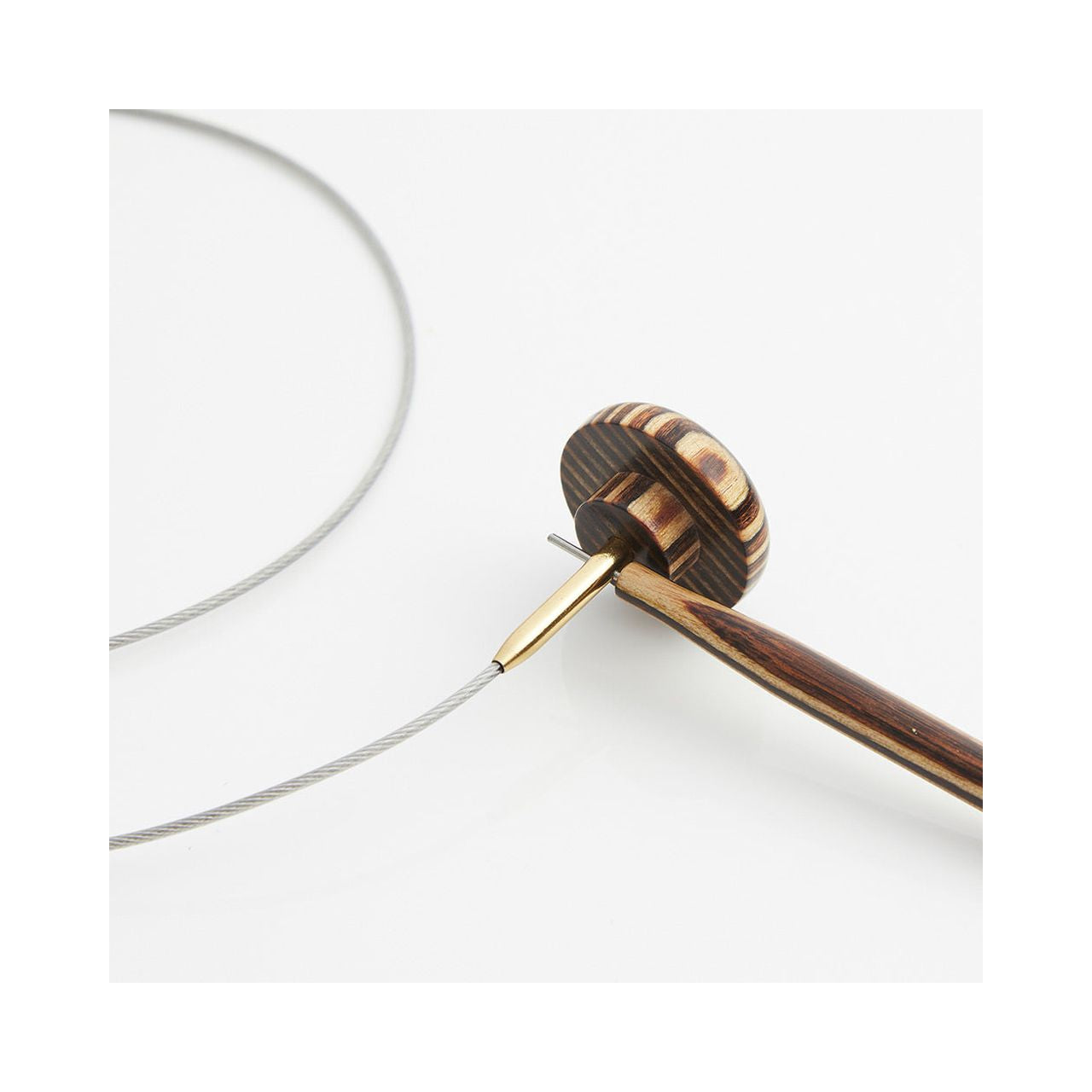 Lantern Moon:ランタンムーン 付け替え針 【回転式】透明 スチールケーブル 20cm-126cm