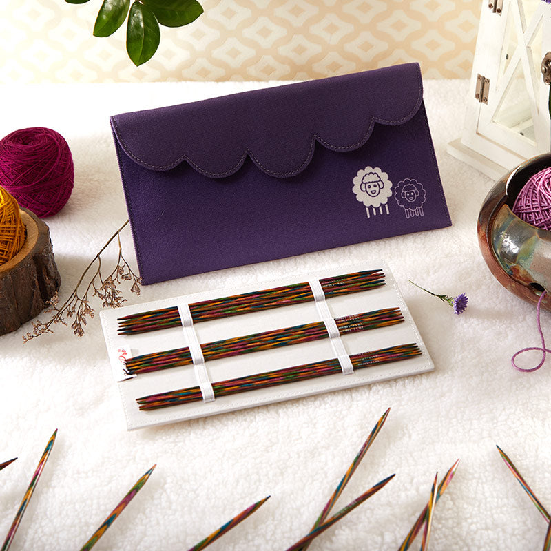 KnitPro:ニットプロ 5本針セット シンフォニー 20cm x 6サイズ