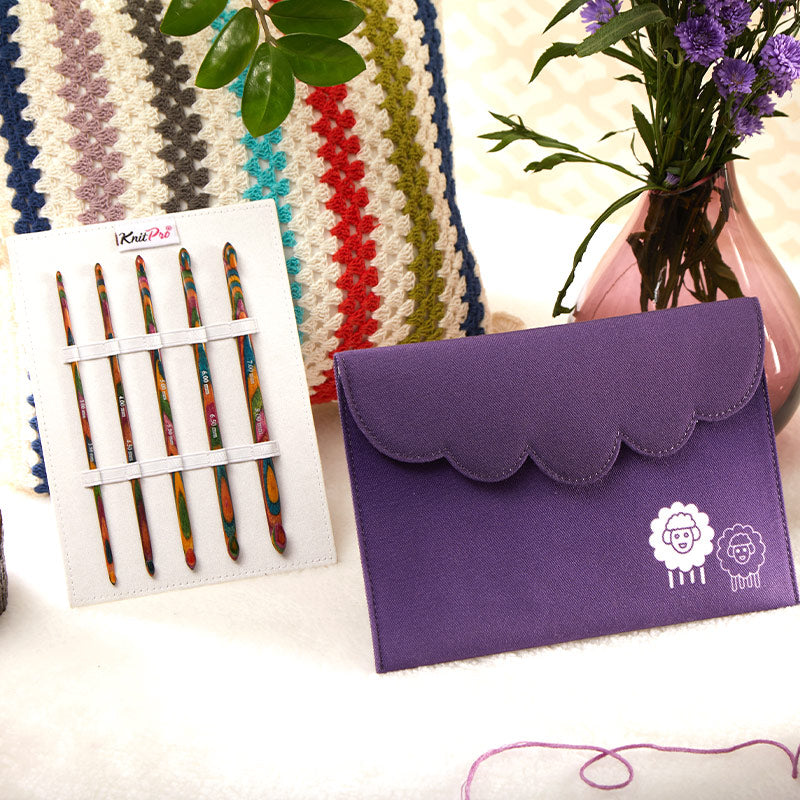 KnitPro:ニットプロ 両かぎ針セット シンフォニー 10サイズ (5本)