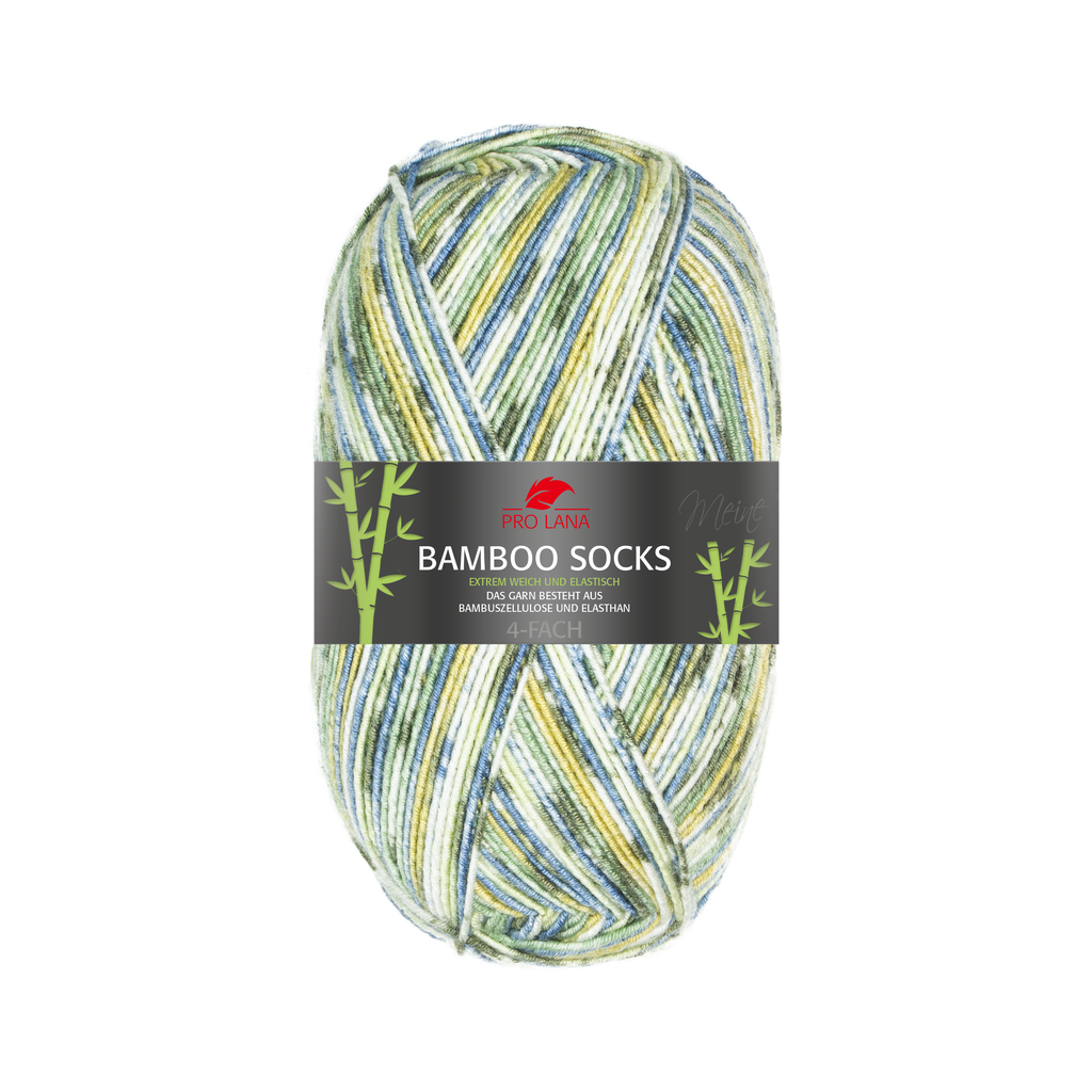 一年中、肌に寄り添う快適ソックヤーン|バンブー ソックス|Pro Lana:プロラナ