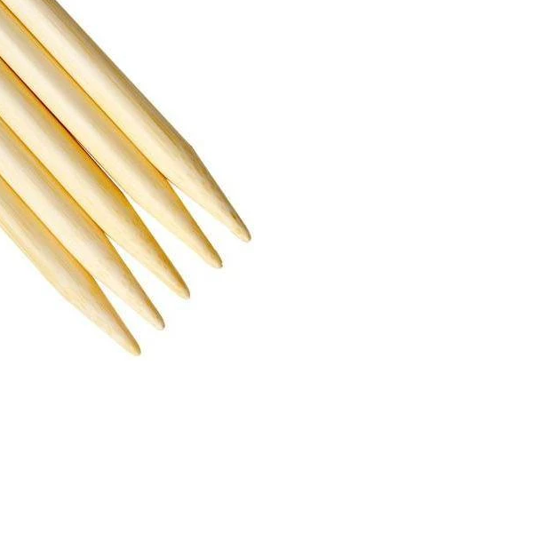 ChiaoGoo:チャオグー 5本針 竹製 ナチュラル 13 & 15 & 20 cm