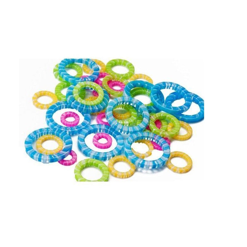 ChiaoGoo:チャオグー ステッチマーカー (目数リング) 5-15mm 各10個 合計40個セット