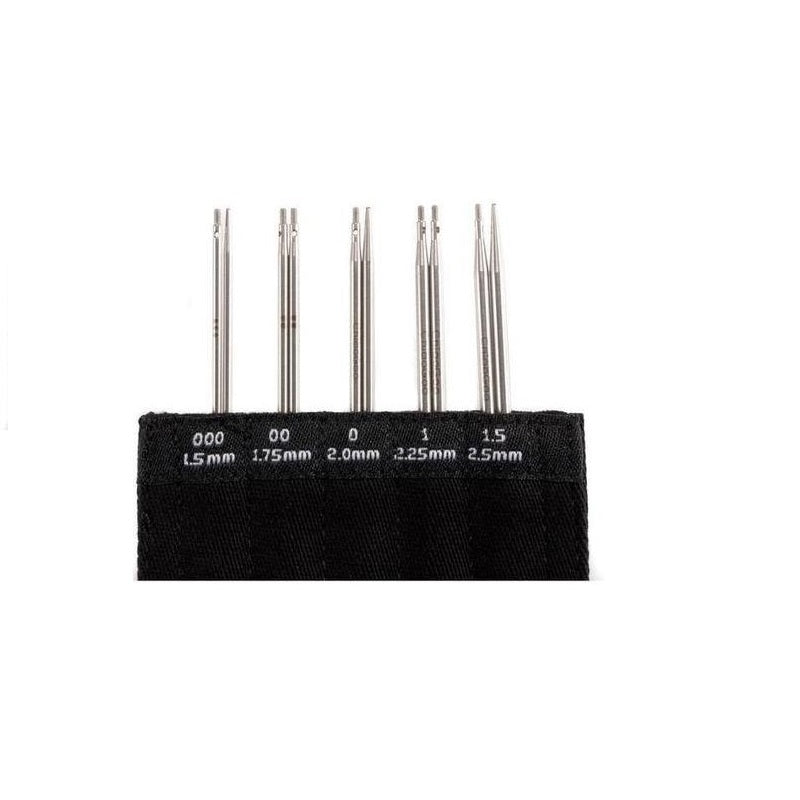 ChiaoGoo:チャオグー 付け替え針【ミニ】付け替え針用スリーブ 10cm/1.50mm-2.50mm