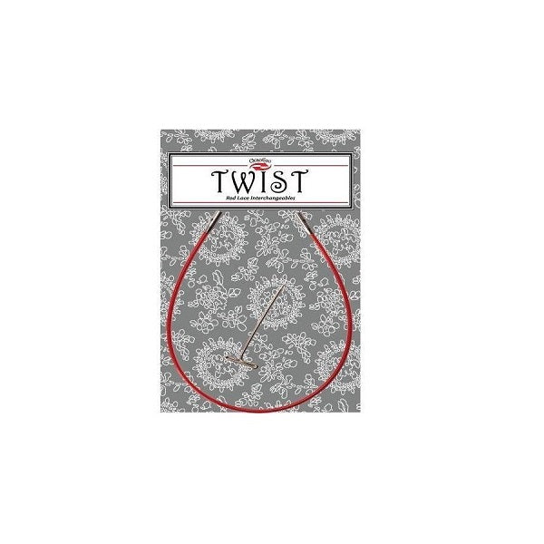 ChiaoGoo:チャオグー 付け替え針【ミニ】癖がつかないレッドケーブル 5cm-93cm