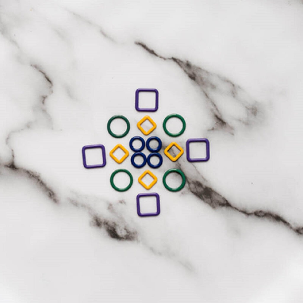 KnitPro:ニットプロ メタル ステッチマーカー Linea 約40個入り