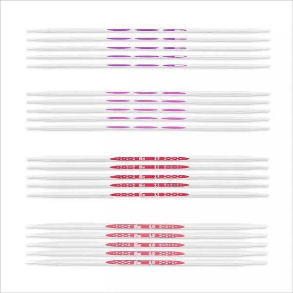 Prym:プリム 5本針 エルゴノミック 20cm 4組セット ≪スペシャルカラー≫ 20cm 2.50/3.00/3.50/4.00mm