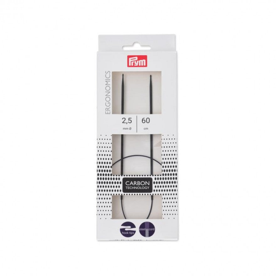 Prym:プリム 輪針 エルゴノミック カーボン