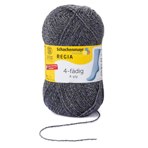 REGIA:レギア 4本撚りソックヤーン ユニ/単色 50g