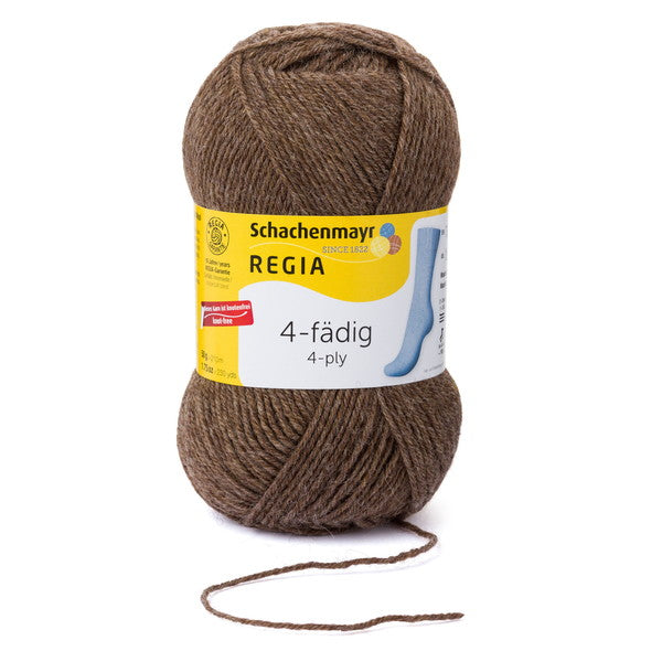 REGIA:レギア 4本撚りソックヤーン ユニ/単色 50g