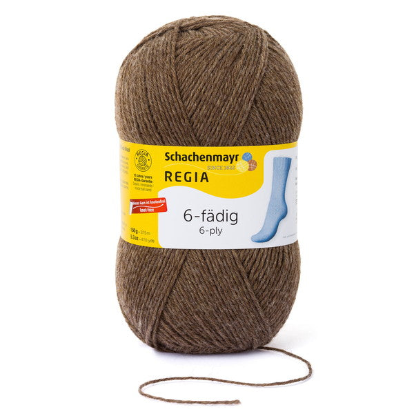 REGIA:レギア 6本撚りソックヤーン ユニ/単色 150g