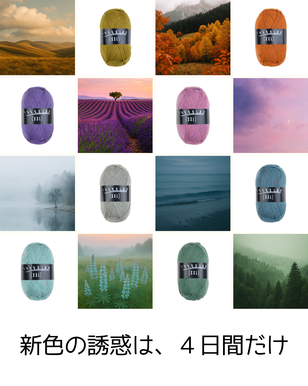アトリエ ツィトロン トレッキング XXL ツイード 新色先行予約のお知らせ