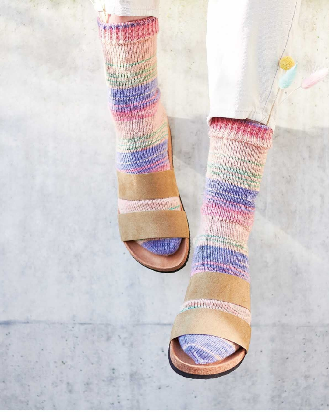 真夏に編みたくなる、やさしさをまとうソックヤーン