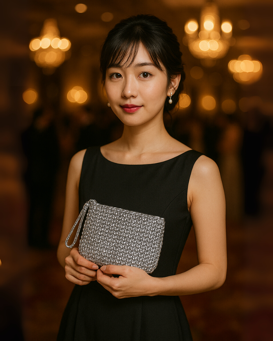 かぎ針初心者にもおすすめのクラッチバッグレシピ付き太糸