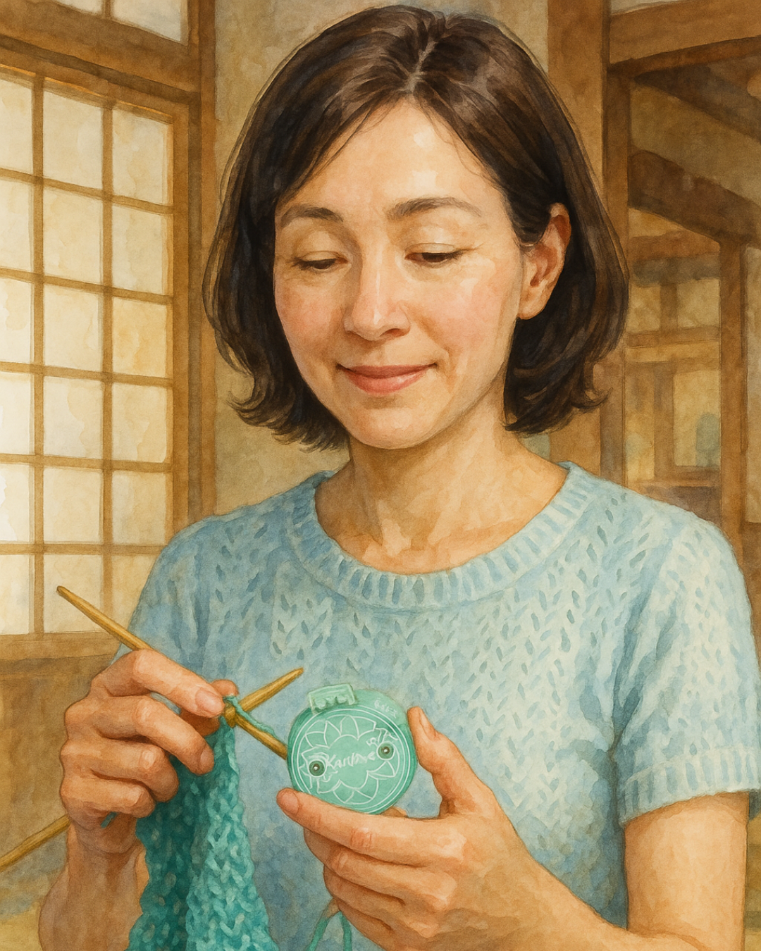 段数を見やすく管理する、安心の段数カウンター